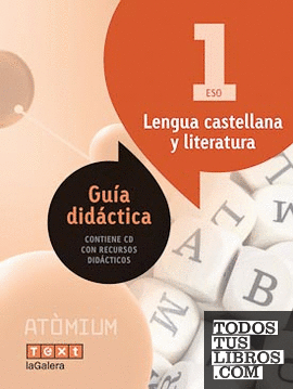 Guía didáctica Lengua castellana y literatura 1 ESO Atòmium