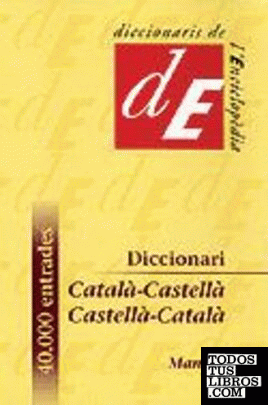 Diccionari Català-Castellà / Castellà-Català, manual