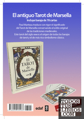 El Tarot De Marsella (Libro Y Cartas) de Marteau, Paul 978-84-414-3056-3