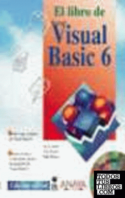El libro de Microsoft Visual Basic 6
