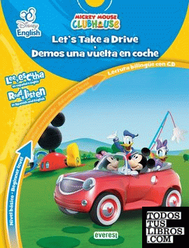 Disney English. Let's Take a Drive. Demos una vuelta en coche. Nivel básico. Beginner level