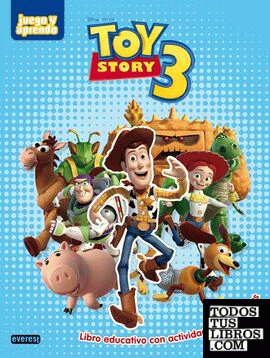 Toy Story 3. Libro educativo con actividades y pegatinas