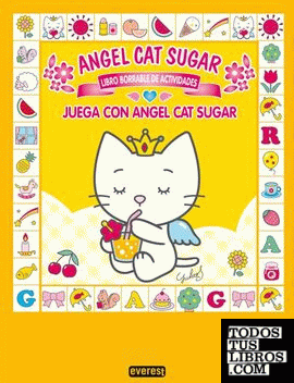Juega con Angel Cat Sugar. Libro borrable de actividades