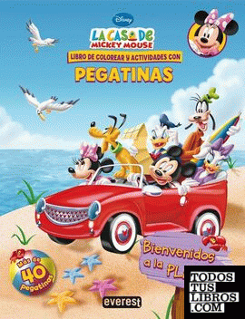 La Casa de Mickey Mouse. Bienvenidos a la playa. Libro de colorear y actividades con pegatinas