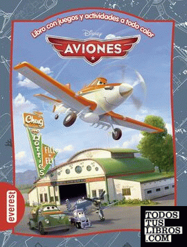 Aviones. Libro con juegos y actividades a todo color