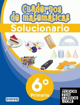 Cuadernos de Matemáticas. 6º Primaria. Solucionario
