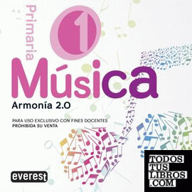 CD Música 1º. Proyecto Armonía. Primaria