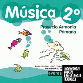 CD Música 2º. Proyecto Armonía. Primaria