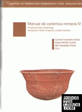 Manual de cerámica romana IV