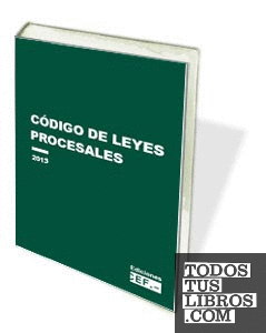 CÓDIGO DE LEYES PROCESALES 2013