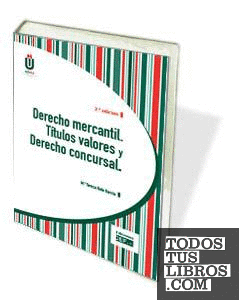 Derecho mercantil. Títulos valores y derecho concursal Derecho mercantil. Títulos valores y derecho concursal
