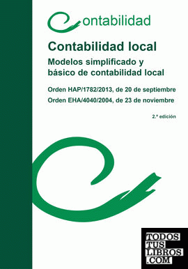 Contabilidad local. Modelo simplificado y básico de contabilidad local