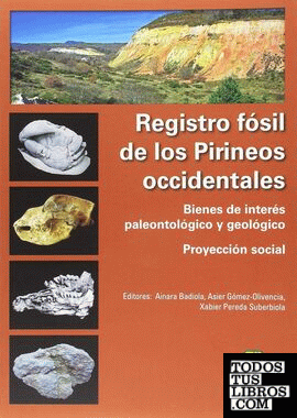 Registro fósil de los Pirineos occidentales.