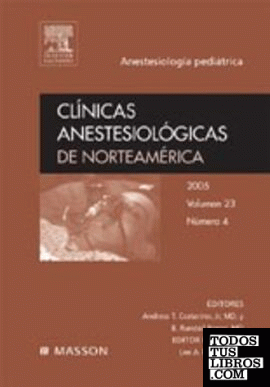 Anestesiología pediátrica