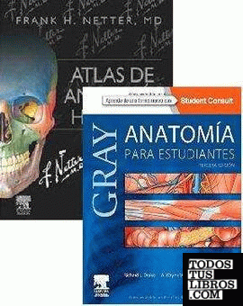 Pack Gray anatamía para estudiantes + Atlas de anatomía humana