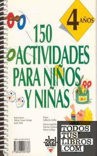 150 actividades para niños y niñas de 4 años