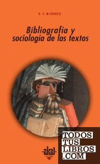 Bibliografía y sociología de los textos