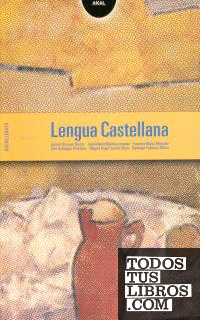 Lengua Castellana 1º Bachillerato.