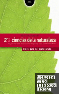 Ciencias de la Naturaleza 2º ESO. Libro guía del profesorado. Contiene CD-ROM