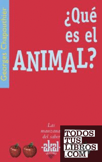 ¿Qué es el animal?
