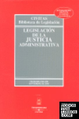 Legislación de la justicia administrativa