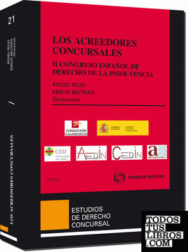 Los acreedores concursales - II congreso español de derecho de la insolvencia