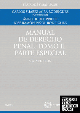 Manual de Derecho Penal. Tomo II. Parte Especial