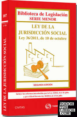 Ley de la Jurisdicción Social - LEY 36/2011, DE 10 DE OCTUBRE