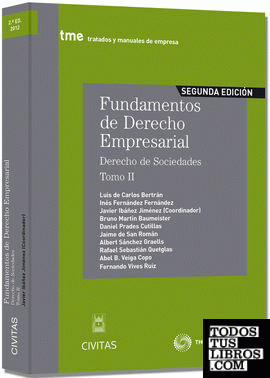 Fundamentos de Derecho Empresarial (II) - Derecho de Sociedades