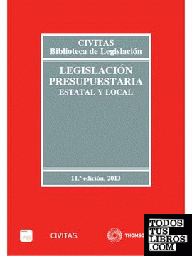 Legislación Presupuestaria (Papel + e-book) - Estatal y Local