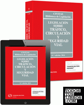 Legislación sobre Tráfico, Circulación  y Seguridad Vial (Papel + e-book)