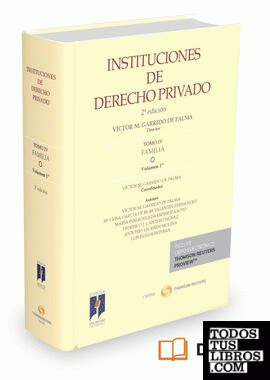 Instituciones de derecho privado. Tomo IV Familia. Volumen 1º (papel + e-book)