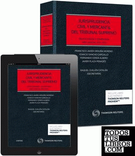 Jurisprudencia Civil y Mercantil del Tribunal Supremo (Papel + e-book)
