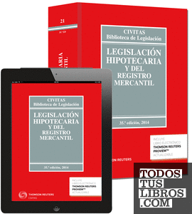 Legislación Hipotecaria y del Registro Mercantil (Papel + e-book)