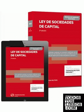 Ley de Sociedades de Capital (Papel + e-book)