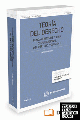Teoría del derecho (Volumen I) (Papel + e-book)
