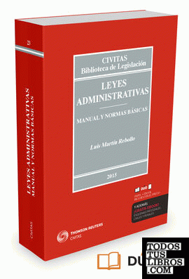 Leyes Administrativas. Manual y Normas básicas  (Papel + e-book)