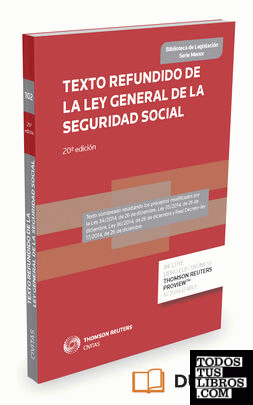 Texto Refundido de la Ley General de la Seguridad Social (Papel + e-book)