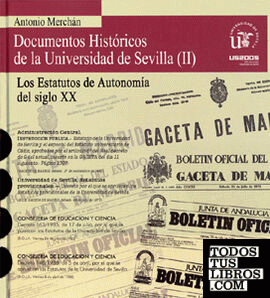 Documentos Históricos de la Universidad de Sevilla (V Centenario)