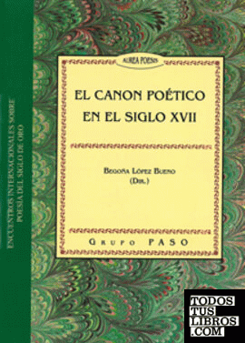 El canon poético en el siglo XVII