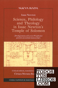 Science, Philology and Theology in Isaac Newton's Temple of Solomon.