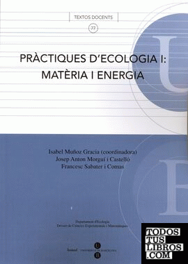 Pràctiques d'Ecologia I: matèria i energia