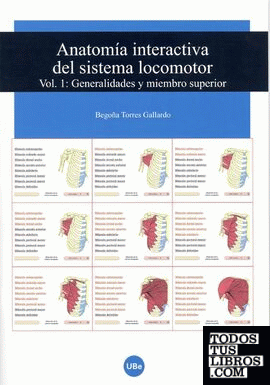 Anatomía interactiva del sistema locomotor. Volumen I: Generalidades y miembro superior  (CD-ROM + Folleto)