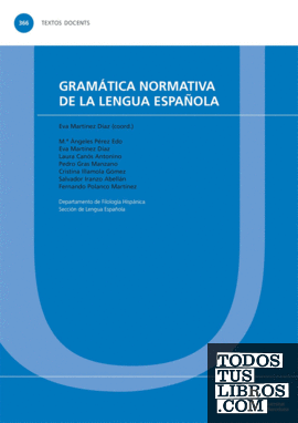 Gramática normativa de la lengua española