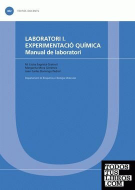 Laboratori I. Experimentació química. Manual de laboratori