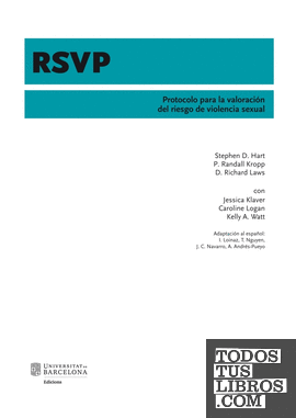 RSVP. Protocolo para la valoración del riesgo de violencia sexual