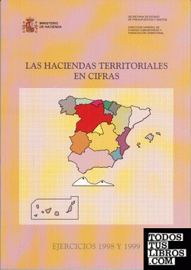 Las haciendas territoriales en cifras. Ejercicios 1998 y 1999
