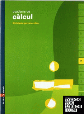 Quadern Calcul 9
