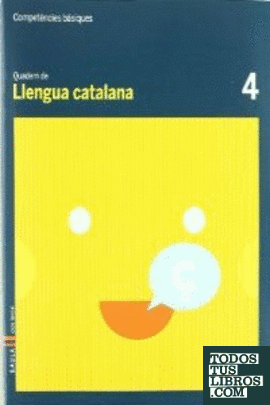 Quadern Llengua Catalana 4 Competències Bàsiques