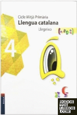 Llengua catalana 4t.Primària Llegeixo Projecte Xarxa